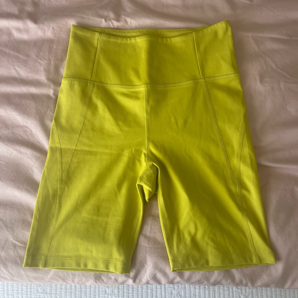 NWOT girlfriend collective Compressive Long High Rise Bike Short